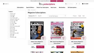 Magazine Subscriptions - Buysubscriptions.com