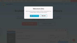 Subscription Billing Software | Zoho Subscriptions