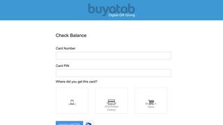 Buyatab - Check Balance