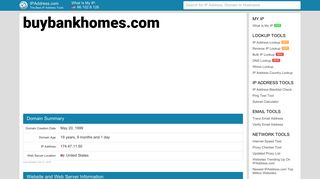 Buybankhomes Website - buybankhomes.com | IPAddress.com