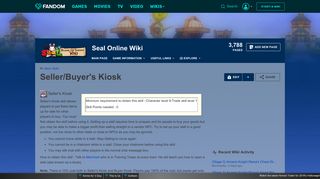 Seller/Buyer's Kiosk | Seal Online Wiki | FANDOM powered by Wikia