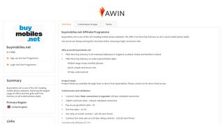 Awin | buymobiles.net Affiliate Programme