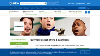 Buymobiles.net Cashback, Voucher Codes & Discount Codes | Quidco