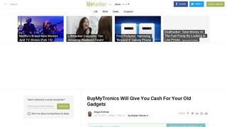 BuyMyTronics Will Give You Cash For Your Old Gadgets | Lifehacker ...
