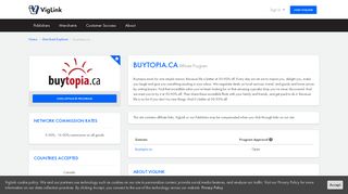 buytopia.ca Affiliate Program - VigLink