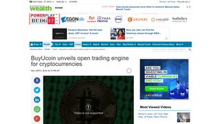 BuyUcoin unveils open trading engine for cryptocurrencies - The ...