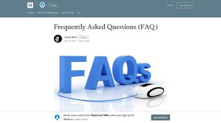 Frequently Asked Questions (FAQ) – BuyUcoin Talks – Medium