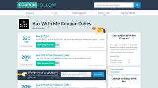Buywithme.com Coupon Codes 2019 (20% discount) - January promo ...