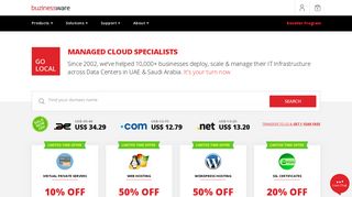 Buzinessware: Managed Cloud Services from UAE/Saudi Arabia Data ...