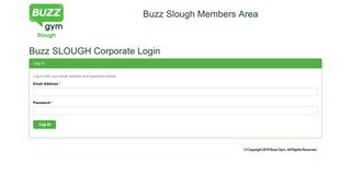 Buzz Gym Members Area - Buzz Slough Members Area