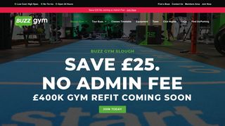 Slough Gym | Buzz Gym | High Spec. Low Cost | Open 24 Hours