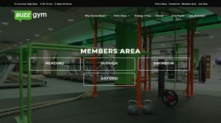 Members Area | Buzz Gym