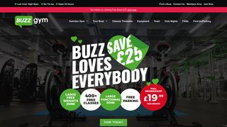 Swindon Gym | Buzz Gym | High Spec. Low Cost | Open 24 Hours