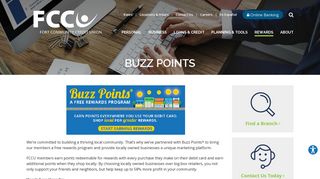 Buzz Points | Fort Community Credit Union | Fort Atkinson, WI ...
