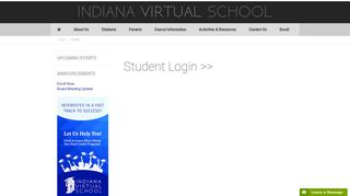 Start Here | Login Portal | Indiana Virtual School