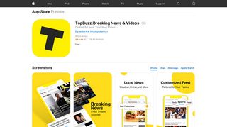 TopBuzz:Breaking News & Videos on the App Store - iTunes - Apple