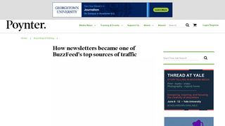 How newsletters became one of BuzzFeed's top sources of traffic ...