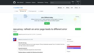sso-proxy: refresh on error page leads to different error · Issue #94 ...