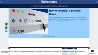 How to Register a Domain Name - Techspirited