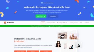 Buzzoid - Buy Instagram Followers and Likes starting at $2.97