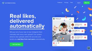 AutomaticViral: Real, Automatic Instagram Likes