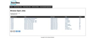 Buzztime Player Portal - Careers - Ultimate Software