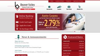 Beaver Valley Federal Credit Union - Home