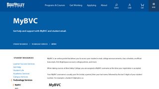 MyBVC | Bow Valley College