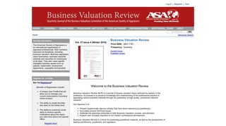 Business Valuation Review