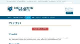 Careers | Baker Victory Services