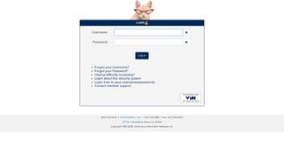 Member Login - VIN - Authentication Required