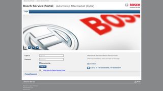 Bosch Service Portal