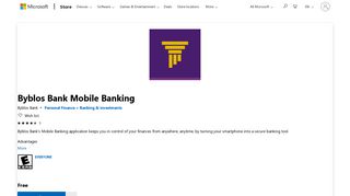 Get Byblos Bank Mobile Banking - Microsoft Store