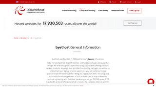 byethost reviews 2019 - real user byethost web hosting reviews