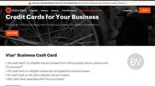 Business Credit Cards | Byline Bank