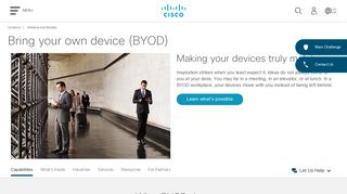 Bring your own device (BYOD) - Cisco
