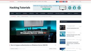 How to bypass authentication on Windows Server 2008 R2 - Hacking ...