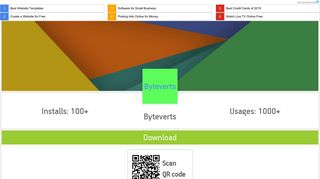 Byteverts Android App - Online App Creator - AppsGeyser