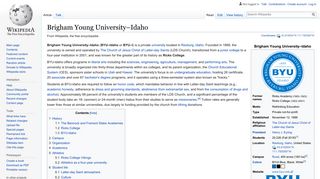 Brigham Young University–Idaho - Wikipedia