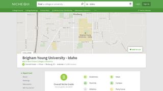 Brigham Young University - Idaho - Niche