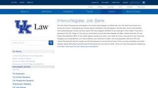 Intercollegiate Job Bank | UK College of Law