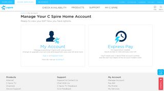 Manage Your C Spire Account and Pay Bills | C Spire - C Spire Wireless