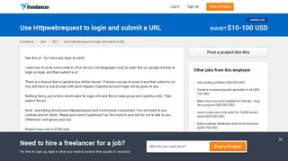 Use Httpwebrequest to login and submit a URL | .NET | C# ...