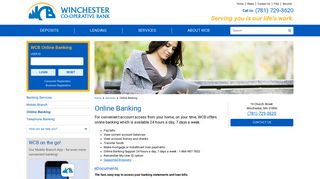 Winchester Co-Op Bank | Online Banking