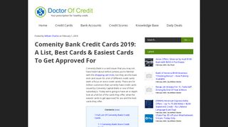 Comenity Bank Credit Cards 2019: A List, Best Cards & Easiest Cards ...