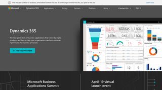 Microsoft Dynamics 365 - Intelligent Business Applications