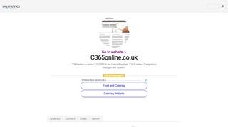 www.C365online.co.uk - C365 online - Compliance Management ...