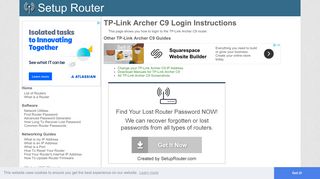 How to Login to the TP-Link Archer C9 - SetupRouter