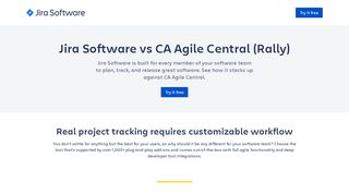 Jira Software vs Rally | Atlassian