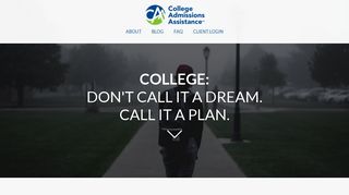 College Admissions Assistance | CAA Connect